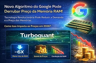Novo Algoritmo do Google Pode Derrubar Preço da Memória RAM em 2026
