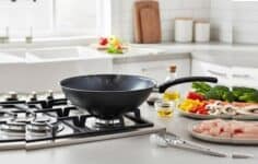 Panela Wok Panelux de Alumínio Antiaderente Magnific Grafite 24cm