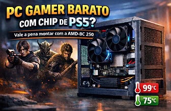 PC gamer barato com chip de PS5: vale a pena montar com a MDBC 250?