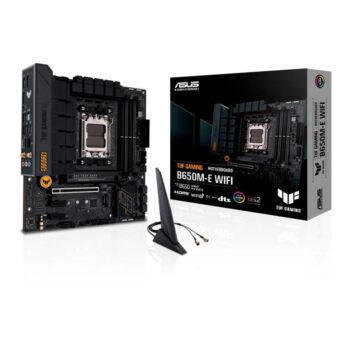Placa-Mãe ASUS TUF Gaming B650M-E, WIFI, AMD AM5, B650, DDR5, Preto – 90MB1FV0-M0EAY0