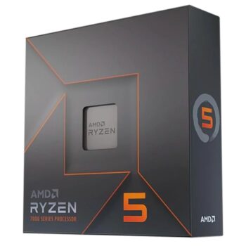 Processador AMD Ryzen 5 7600X, 5.3GHz Max Turbo, Cache 38MB, AM5, 6 Núcleos, Vídeo Integrado – 100-100000593WOF
