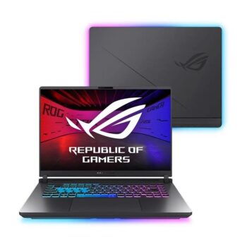Notebook Gamer ASUS ROG Strix G16, Intel Core i9 14900HX, RTX5060, 16GB, 512 SSD, W11 Home, 16″ FHD 240Hz, Cinza Eclipse – G615JMR-S5001W