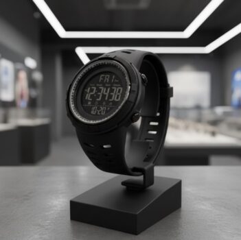 Relógio Masculino Esportivo Digital à Prova D’água Preto 1251