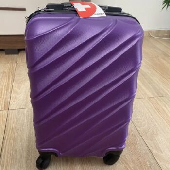 Mala de viagem bordo pequena 10kg Havana Swiss Move Roxo