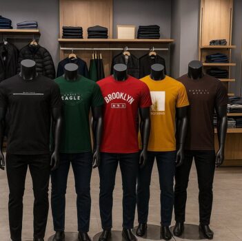 Kit 5 Camisas Camisetas Masculinas Atacado Envio Imediato