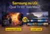 Samsung ou LG: Qual TV de 65 Polegadas Vale Mais a Pena em 2026?