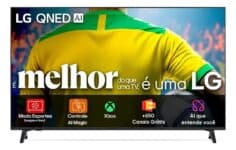 Smart Tv 4k 65 LG Qned73 Portal De Games Processador Ai 7 Gen8 4k Super Upscaling Google Cast Integrado Controle Ai Magic Webos 25 Modo Esportes Alerta De Esportes