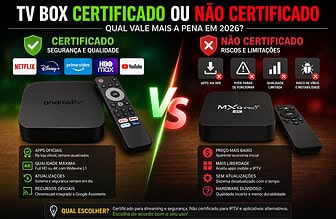 TV Box Certificado ou Não Certificado: Qual Escolher em 2026?