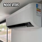 Ar-condicionado Split Inverter 9000 Btus Samsung Windfree Ai Wi-fi High Wall Só Frio Ar09dyfaawknaz/ar09dyfaawkxaz 220v