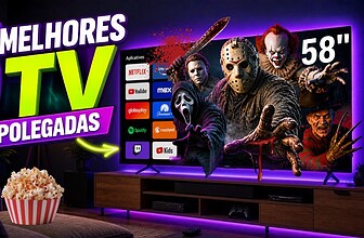 As 5 Melhores TVs de 58 Polegadas para Comprar em 2026: Guia Completo com Comparativo Real