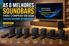 As Melhores Soundbars para Comprar em 2026: 8 Modelos Que Realmente Valem a Pena