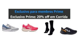 Cupom 20% OFF em Corrida - Amazon