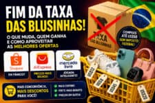 Fim da taxa das blusinhas virou guerra entre Shopee, AliExpress e Mercado Livre — e o consumidor brasileiro pode sair ganhando muito