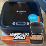 Grill Sanduicheira Cadence SAN400 Elétrica Chapa Misteira Tostex Tostequeira Hambúrguer Click