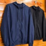 Kit 2 Jaqueta Corta Vento Impermeável Semi Forrada Com Capuz