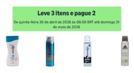 Leve 3 itens e pague 2 em Perfumaria - Amazon