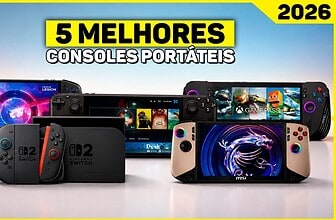 Os 5 Melhores Videogames Portáteis para Comprar em 2026