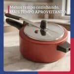 Panela De Pressão Antiaderente 3L Cereja Nacional - Alumínio Nacional