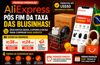 Primeira promoção do AliExpress após o fim da taxa das blusinhas já começou — e existem formas escondidas de conseguir descontos ainda maiores
