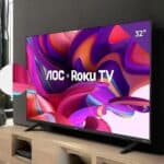 Smart TV LCD LED 32" AOC 32S5155/78G - Wi-Fi, HD, Quad