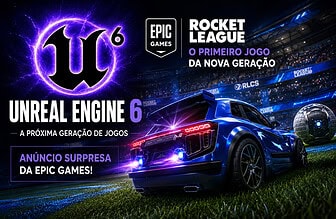 Unreal Engine 6 é anunciado de surpresa pela Epic Games e Rocket League vira o primeiro jogo da nova geração