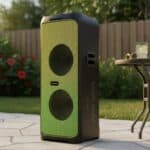 WAAW Caixa de Som Bluetooth WAAW INFINITE 1000 Com Painel LED Flames E 1000W RMS