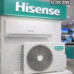 Ar Condicionado Inverter Hisense Hi Wall Eco Plus R-32 sem Wi-fi 12.000 Btus Frio 220v