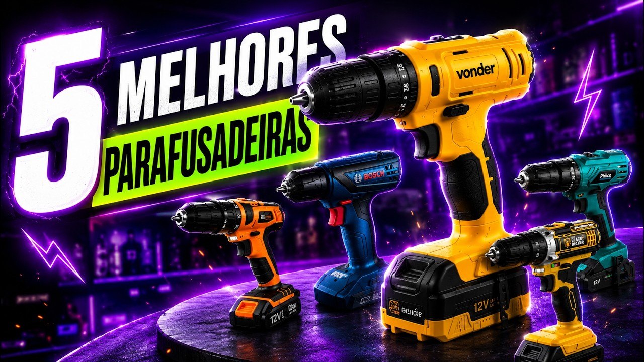 as 5 melhores parafusadeiras para comprar em 2026 guia completo com comparativo e melhor custo beneficio As 5 Melhores Parafusadeiras para Comprar em 2026: Guia Completo com Comparativo e Melhor Custo-Benefício