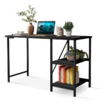 Escrivaninha Mesa Office Estudo Estilo Industrial Cor Preto 1,10m Klm Store