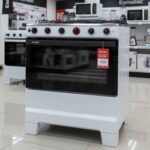 Fogão 5 Bocas Esmaltec F5iab5121 Ideal Super Mesa em Aço Inox Acendimento Automático Branco Bivolt