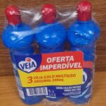 Limpador Multiuso Veja Gold Original com 3 unidades de 500ml
