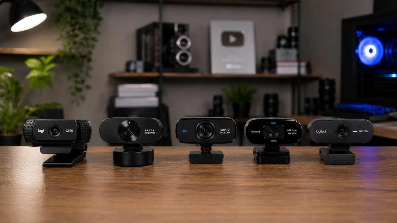 melhores webcams para comprar em 2026 7 modelos para reunioes home office lives e criacao de conteudo Melhores Webcams para Comprar em 2026: 7 Modelos para Reuniões, Home Office, Lives e Criação de Conteúdo
