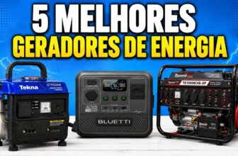 Os 6 Melhores Geradores de Energia para Comprar em 2026: Guia Completo com Modelos a Gasolina e Estações Portáteis