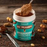 Pasta de Amendoim Dr. Peanut Gourmet Com Whey Protein Sabor Brigadeiro de Colher 600g
