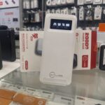 Power Bank 20000mah Carregador Portátil Turbo Rápido 22.5w Display Digital Branco