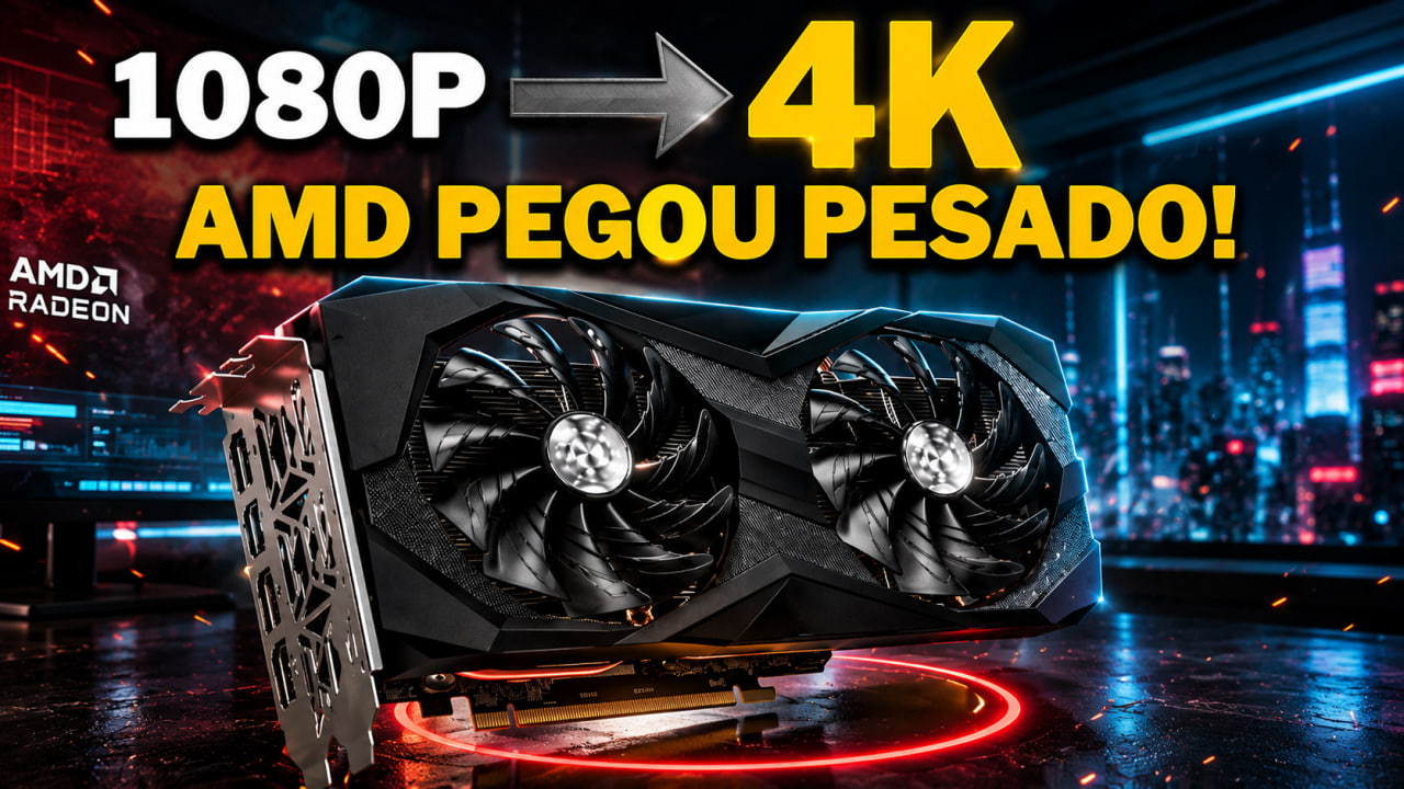 rx 7600 agora roda jogos em 4k atualizacao com fsr 41 muda completamente o custo beneficio da placa RX 7600 agora roda jogos em 4K? Atualização com FSR 4.1 muda completamente o custo-benefício da placa