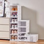 Sapateira Organizador Sapatos Empilhável Vertical 6 Andares