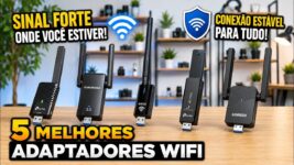 Top 5 Melhores Adaptadores Wi-Fi USB para PC em 2026: modelos Dual Band para internet rápida e estável