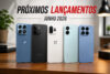 Top 5 Smartphones Mais Esperados de Junho de 2026: Xiaomi 17T, OnePlus 15s, Motorola Edge 70 Pro+ e Mais