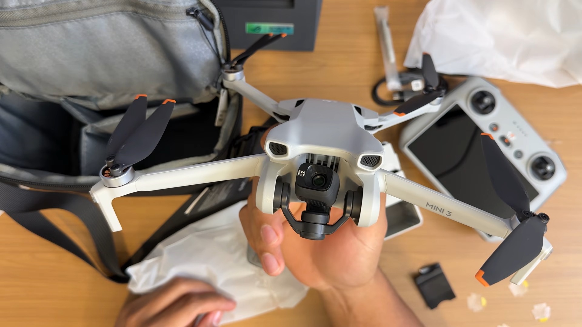 🚁 DJI Mini 3 Fly More Combo com Controle de Tela DJI RC Unboxing e Primeiras Impressoes 6 9 screenshot 🚁 DJI Mini 3 Fly More Combo com Controle de Tela DJI RC Unboxing e Primeiras Impressoes 6 9 screenshot