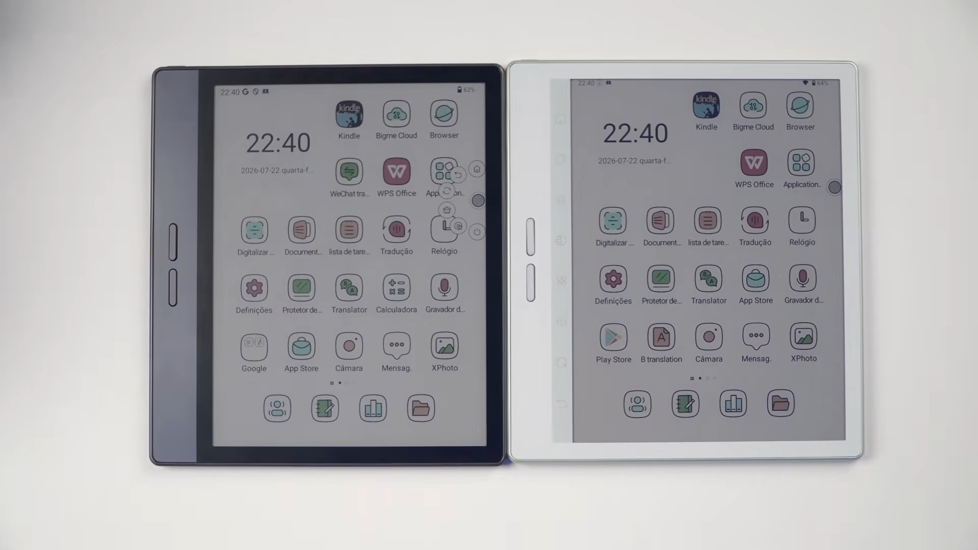 bigme b7 pro vs bigme b7 qual leitor digital colorido vale mais a pena Bigme B7 Pro vs Bigme B7: qual leitor digital colorido vale mais a pena?