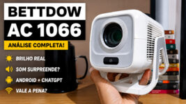 Bitd AC1066 vale a pena? Review completo mostra os pontos fortes e fracos do mini projetor