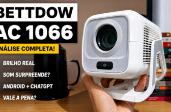 Bitd AC1066 vale a pena? Review completo mostra os pontos fortes e fracos do mini projetor
