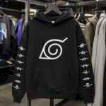 Blusa Casaco Moletom Anime Naruto Konoha Aldeia Da Folha