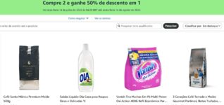 Compre 2 e ganhe 50% de desconto em 1 - Amazon