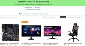 Economize 10% em em eletrônicos - Amazon