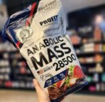 Hipercalórico Anabolic Mass 28500 3kg Profit Labs Sabor Chocolate com Morango