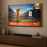 Hisense Smart TV 4K 50" Polegadas 50A6NV com Dolby Vision, HDR10, HLG, Dolby Gaming, Film Maker, DTS Virtual X, Compatibilidade Alexa e Google Home