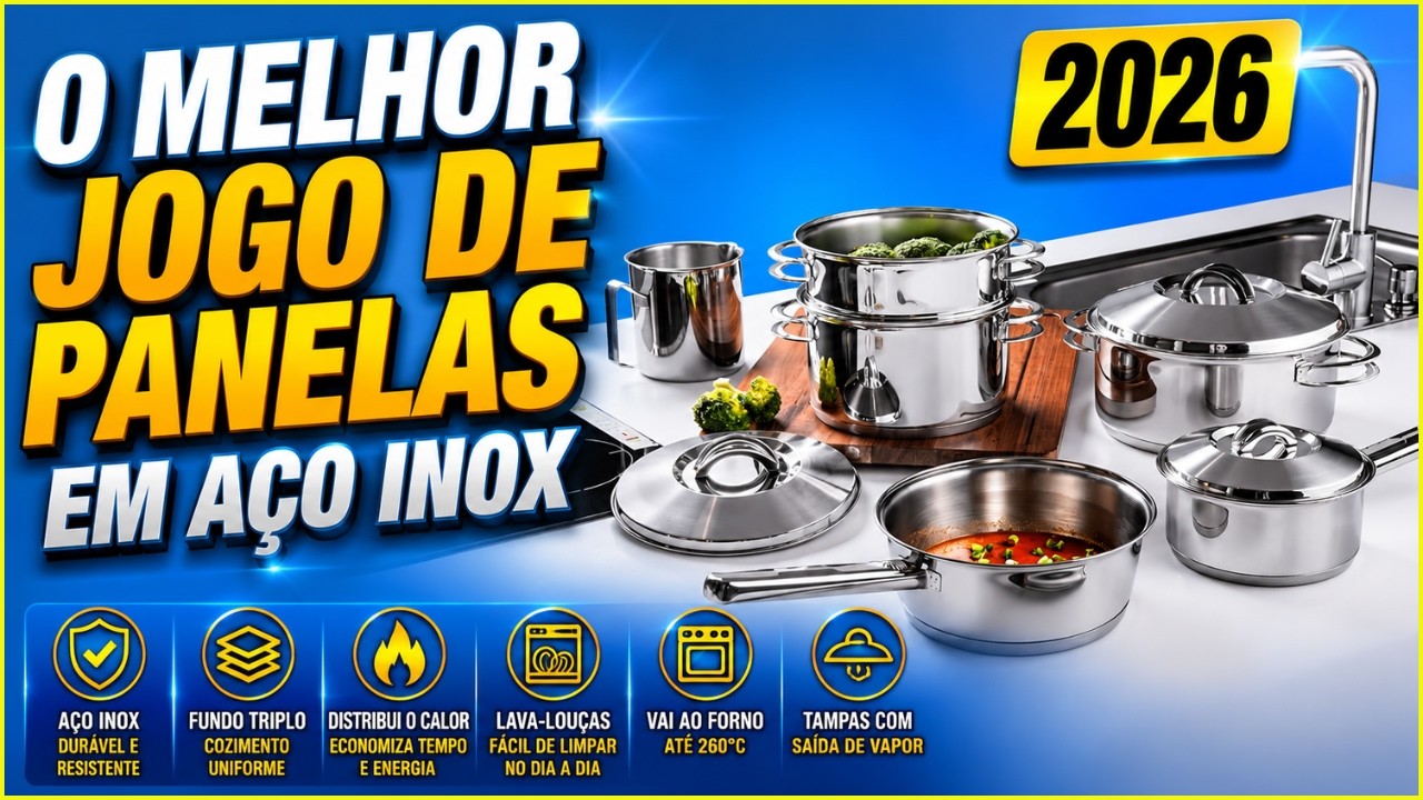 jogo de panelas tramontina solar 6 pecas vale a pena review completo do conjunto em aco inox com fundo triplo Jogo de Panelas Tramontina Solar 6 Peças vale a pena? Review completo do conjunto em aço inox com fundo triplo
