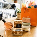 Kit Presente Ekos: Deo Colônia Ryo Vivo 75ml + Caixa Com 4 Sabonetes Vegetais Cremosos 100g + Sacola De Presente P